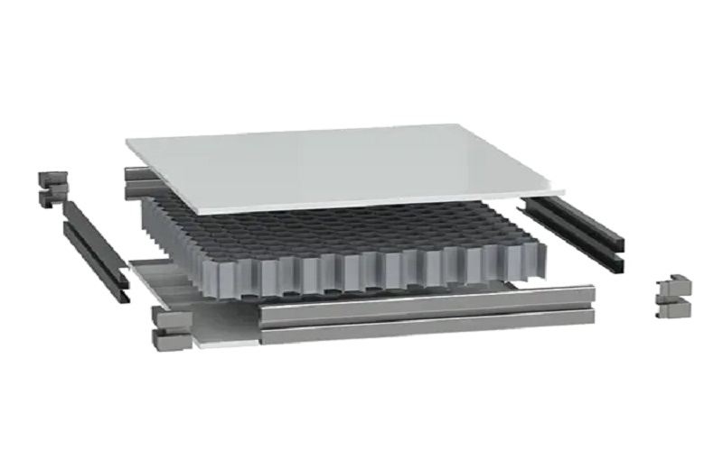 Paneles de sala limpia manual: panel sándwich de alta resistencia sala limpia para la construcción de sala limpia profesional