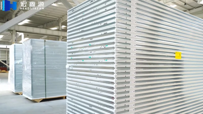 Panel sándwich de lana de roca para sala limpia