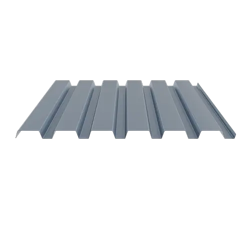 Cubierta de techo de metal