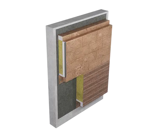 Panel integrado de aislamiento térmico externo