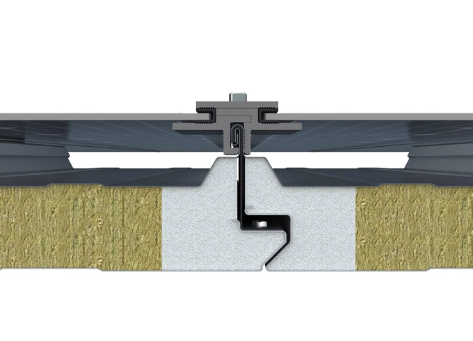 insulated profiled steel cladding