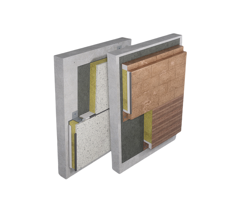 Paneles de pared integrados