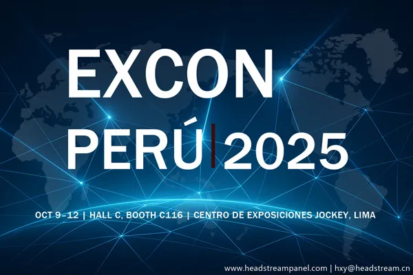 HEADSTREAM Holding Group para exhibir en el 2025 EXCON PERÚ Expo-¡Visit Booth C116!
