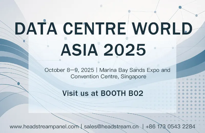 【Noticias DE LA exposición】HEADSTREAM se exhibirá en el 2025 de World Asia del Data Center
