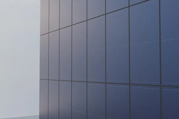 Panel aislado de generación de energía coloreado