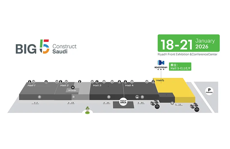 HEADSTREAM muestra soluciones innovadoras de sobre de construcción en el BIG5 Arabia 2026